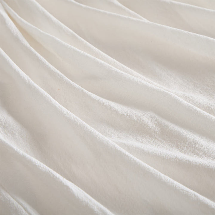 Buddha Stones -Stickerei, geometrisches Muster, halblange Ärmel, Damen-Midikleid mit Taschen - image 8