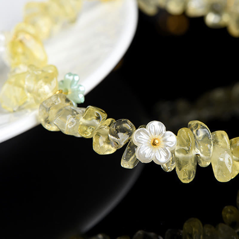 Buddha Stones Armband aus natürlichem Aquamarin, Peridot, Erdbeerquarz und verschiedenen Kristallen – Gelassenheit - image 21