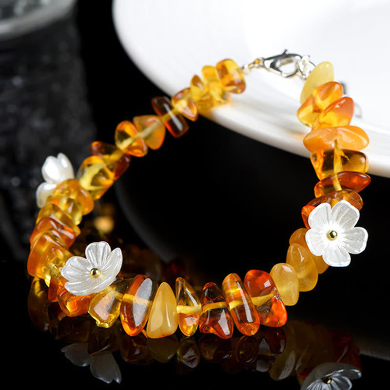 Buddha Stones Armband aus natürlichem Aquamarin, Peridot, Erdbeerquarz und verschiedenen Kristallen – Gelassenheit - image 26