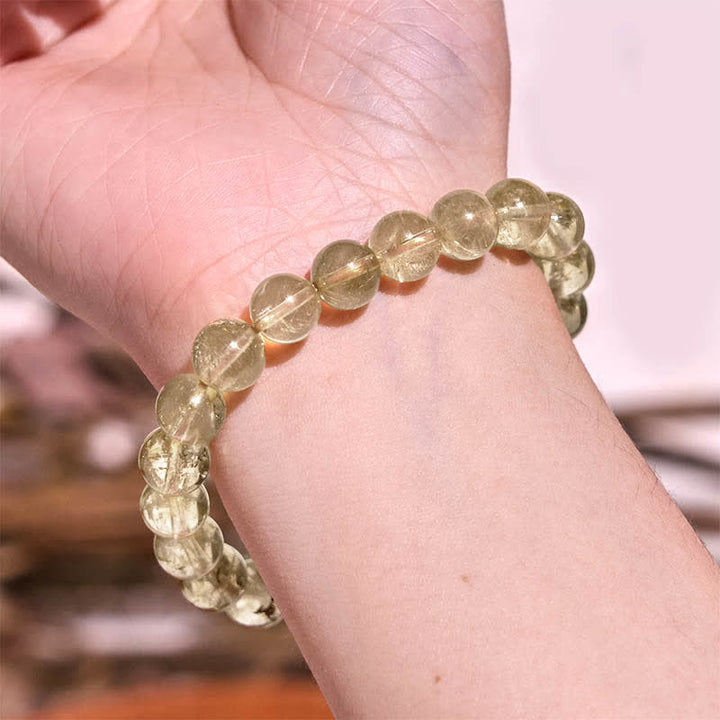 Buddha Stones ​​– Armband aus natürlichem Rutilquarz – Glücks- und Schutzarmband - image 8