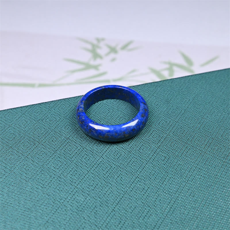 Buddha Stones Natürlicher Lapislazuli-Ring zur Selbstpflege - image 1