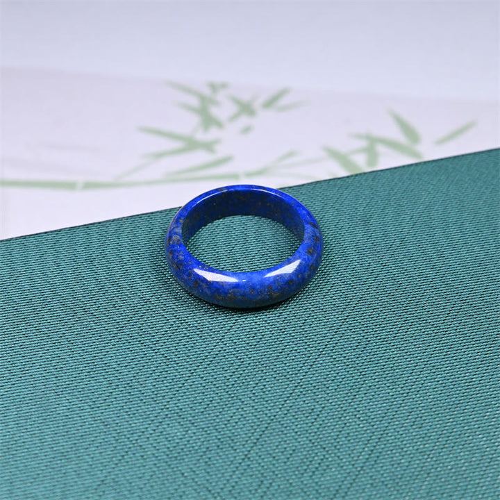 Buddha Stones Natürlicher Lapislazuli-Ring zur Selbstpflege - image 1