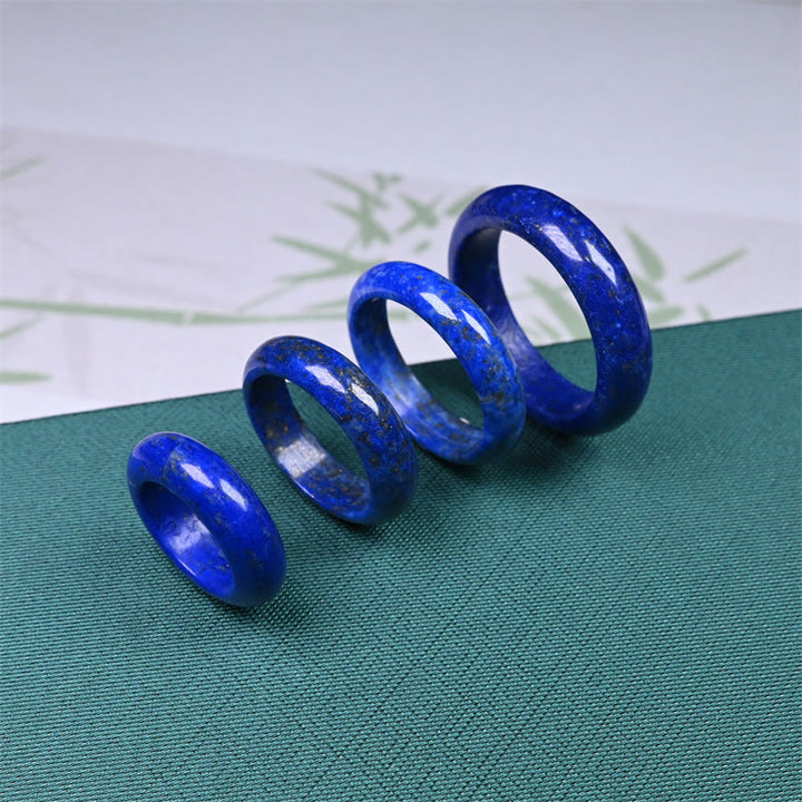 Buddha Stones Natürlicher Lapislazuli-Ring zur Selbstpflege - image 4