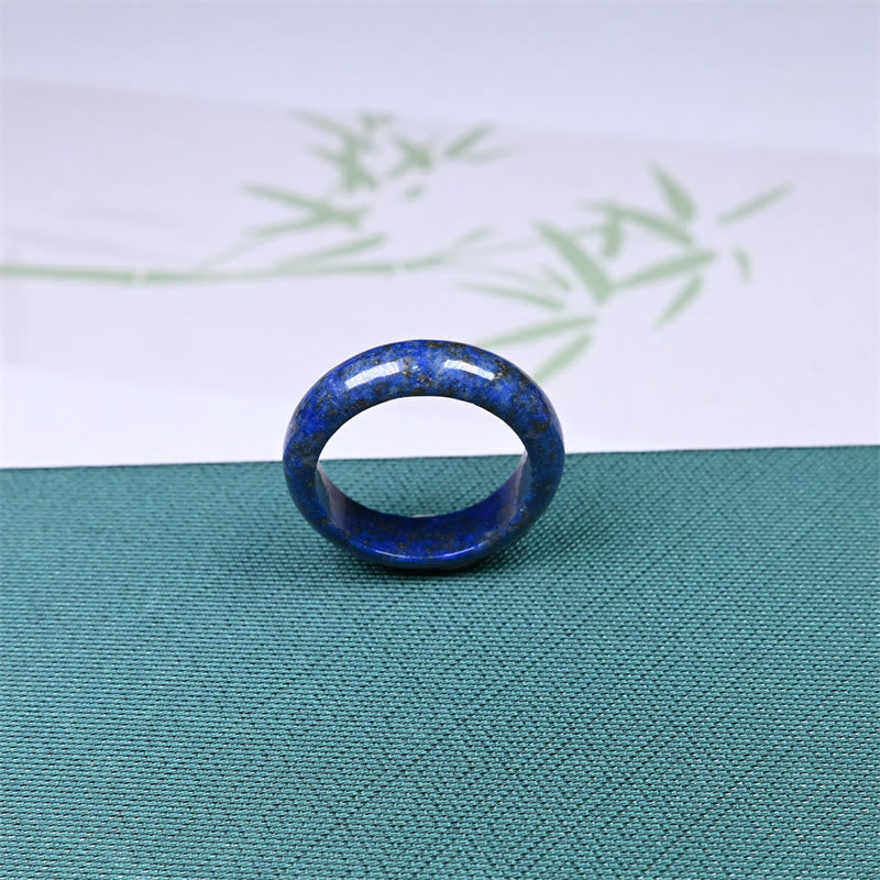 Buddha Stones Natürlicher Lapislazuli-Ring zur Selbstpflege - image 3