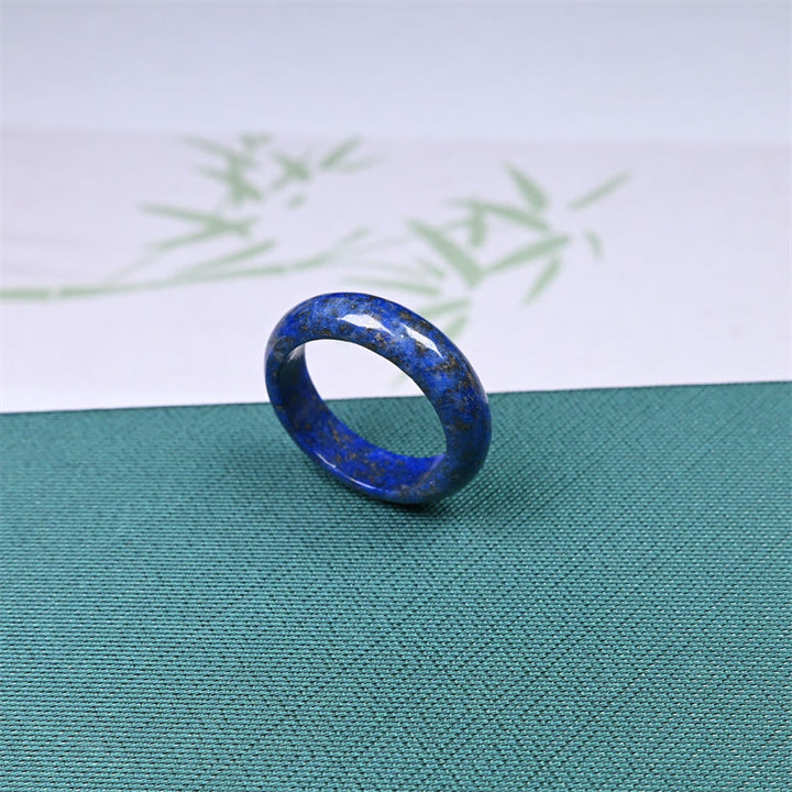 Buddha Stones Natürlicher Lapislazuli-Ring zur Selbstpflege - image 2