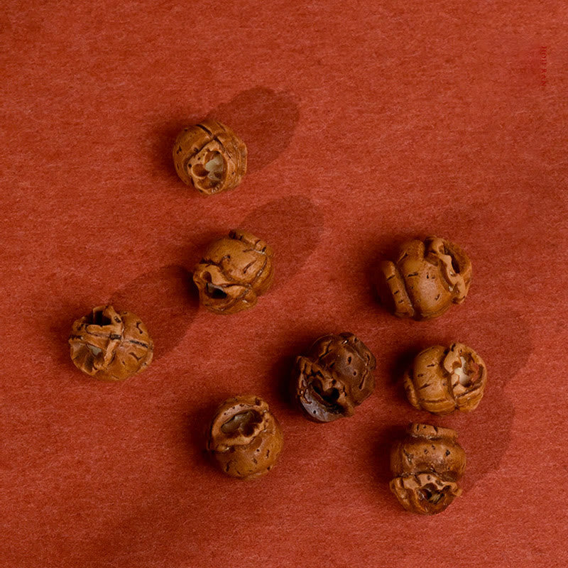 Buddha Stones Geflochtenes, pfirsichfarbenes Halsband mit roter Schnur, verstellbar, für Katzen und Hunde - image 19