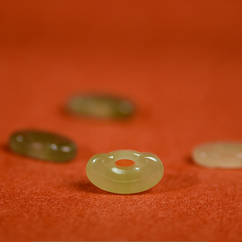 Buddha Stones Verstellbares Halsband mit rotem, geflochtenem Jade-Einsatz für Katzen und Hunde - image 19
