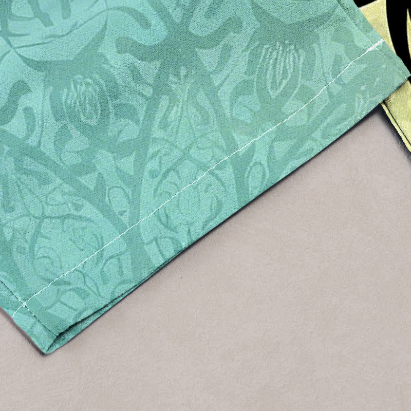 Buddha Stones Damenhose aus Baumwolle mit Mandala-Print, Farbverlauf und elastischem Bund, Taschen - image 7