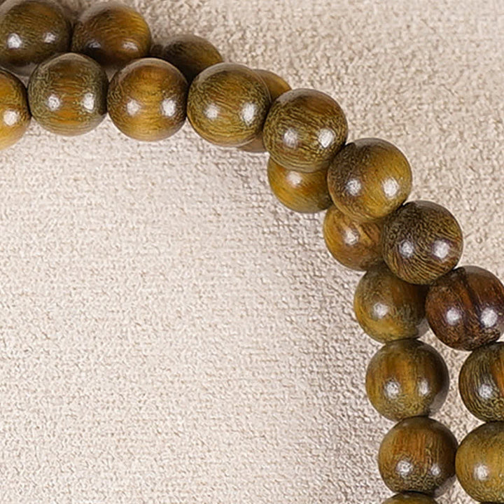 Buddha Stones Doppelt gewickeltes Balance-Armband aus rotem Achat und grünem Aventurin, inspiriert von den fünf buddhistischen Geboten - image 19