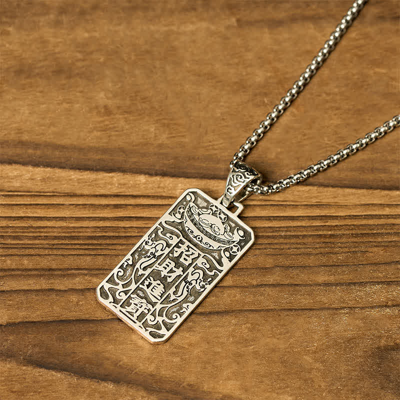 Buddha Stones PiXiu-Kette aus Kupfer – Anhänger für Reichtumskette - image 4