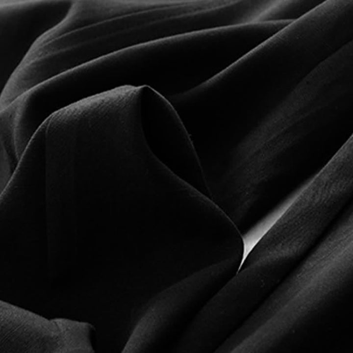 Buddha Stones Minimalistische, einfarbige, gerade geschnittene Damenhose mit Kordelzug und Taschen für den Sommer - image 10