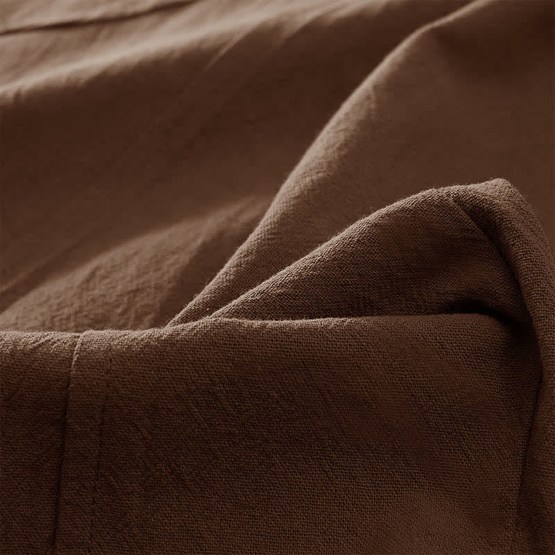 Buddha Stones Damen-Haremshose aus Cord-Baumwolle mit Thermo-Fleece-Futter und Taschen in Farbkontrast - image 52