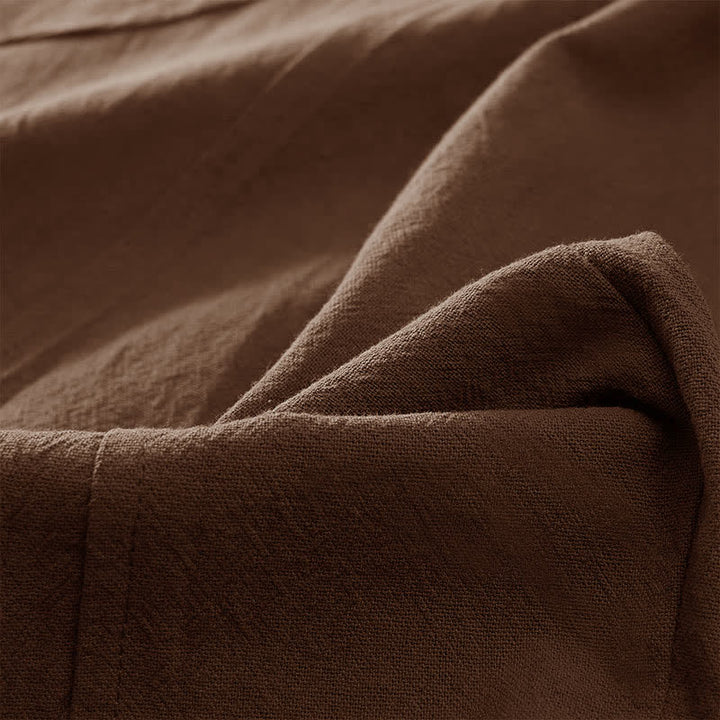 Buddha Stones Damen-Haremshose aus Cord-Baumwolle mit Thermo-Fleece-Futter und Taschen in Farbkontrast - image 52