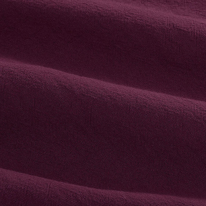 Buddha Stones Minimalistischer Sommerkimono für Herren mit V-Ausschnitt, Froschknopfleiste und kurzen Ärmeln - image 11