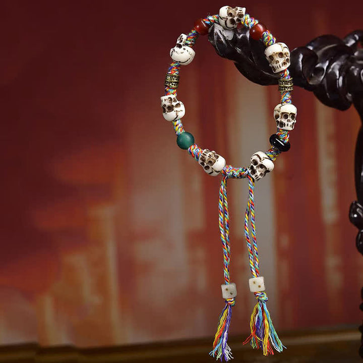 Buddha Stones Knochenperlen-Armband „Der Herr des Leichenwaldes – Neubeginn“ - image 8