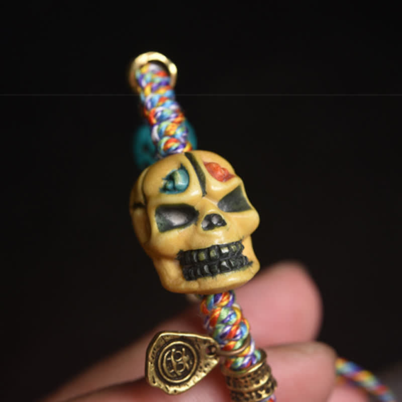 Buddha Stones Knochen – Der Herr des Leichenwaldes – Armband zum Schutz vor bösen Geistern - image 6