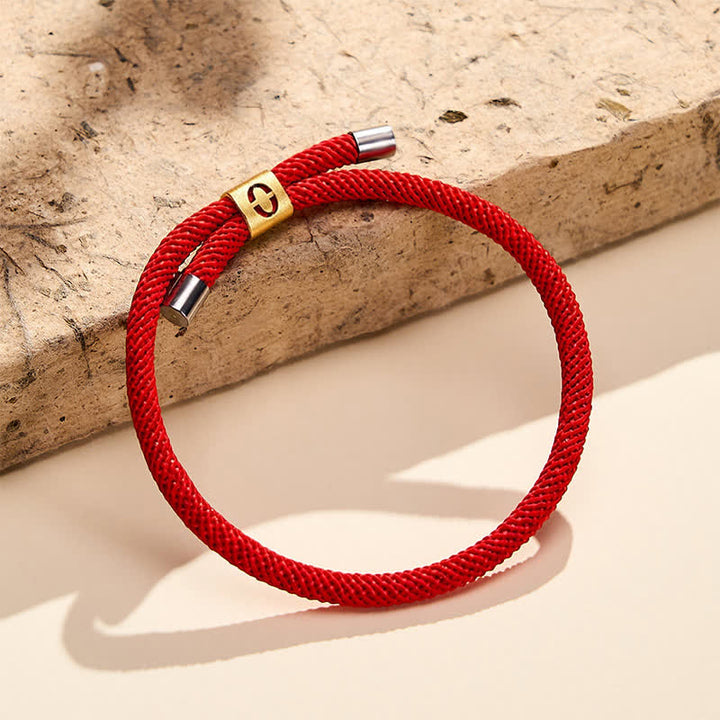 Buddha Stones Armband mit verstellbarer Schnur und einstelligen Engelszahlen zum Schutz - image 3