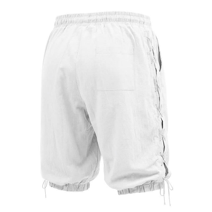 Buddha Stones Sommer-Freizeit-Bermudashorts mit Kordelzug, Seitenschlitz, einfarbig, Herren-Geradebeinhose mit Taschen - image 52
