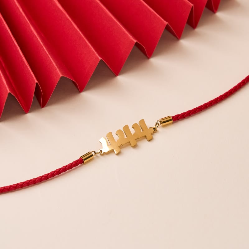 Buddha Stones Engelszahlen-Armband aus Titanstahl, verstellbar, mit Glaubensmotiv - image 12