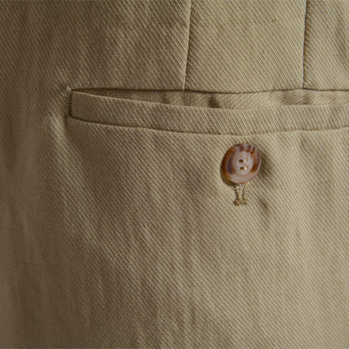 Buddha Stones Sommer-Freizeit-Bermudashorts für Herren mit Reißverschluss, Knöpfen und Taschen - image 9
