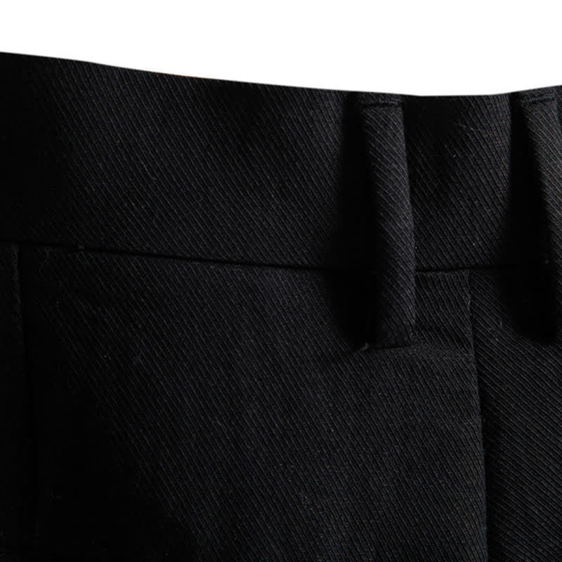 Buddha Stones Sommer-Freizeit-Bermudashorts für Herren mit Reißverschluss, Knöpfen und Taschen - image 19