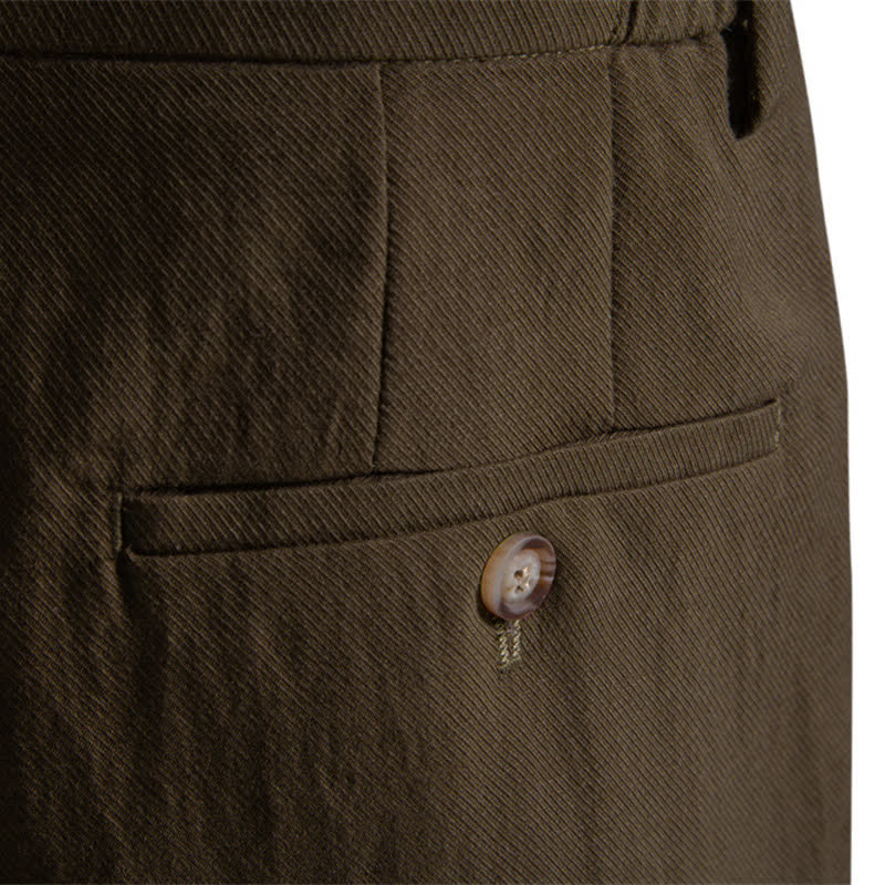 Buddha Stones Sommer-Freizeit-Bermudashorts für Herren mit Reißverschluss, Knöpfen und Taschen - image 28