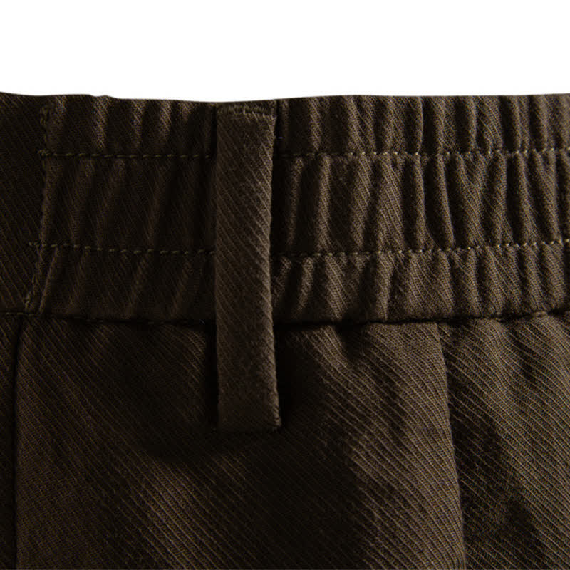 Buddha Stones Sommer-Freizeit-Bermudashorts für Herren mit Reißverschluss, Knöpfen und Taschen - image 31