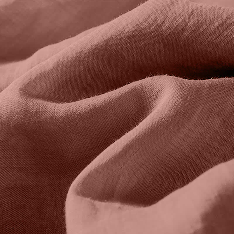 Buddha Stones Lässiges, sommerliches Damenhemd mit Rüschenkragen, Knopfleiste am Rücken und Ärmeln - image 12