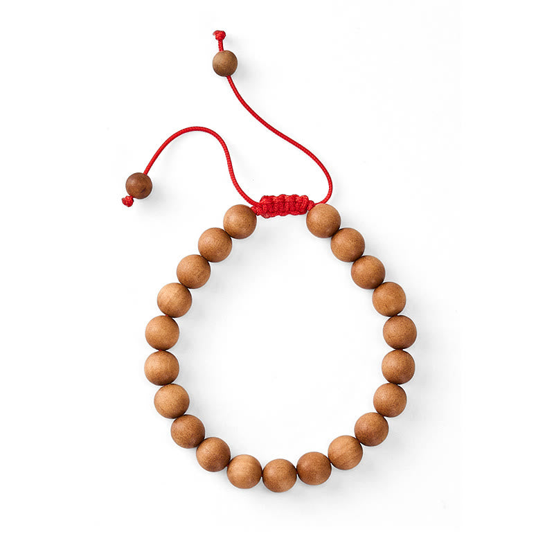 Buddha Stones Erdendes Sandelholz-Armband aus tibetischen Sandelholzperlen - image 10