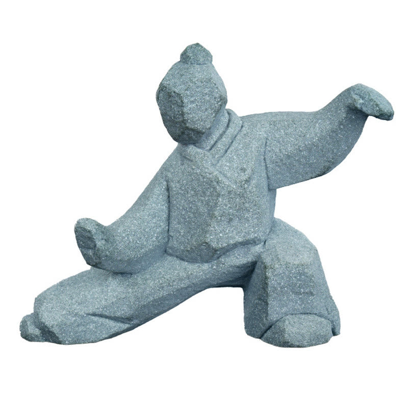 Buddha Stones Harz Yin Yang Balance Tai Chi Figur Achtsames Wohndekor - image 14