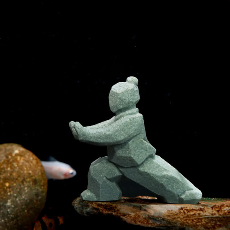 Buddha Stones Harz Yin Yang Balance Tai Chi Figur Achtsames Wohndekor - image 17
