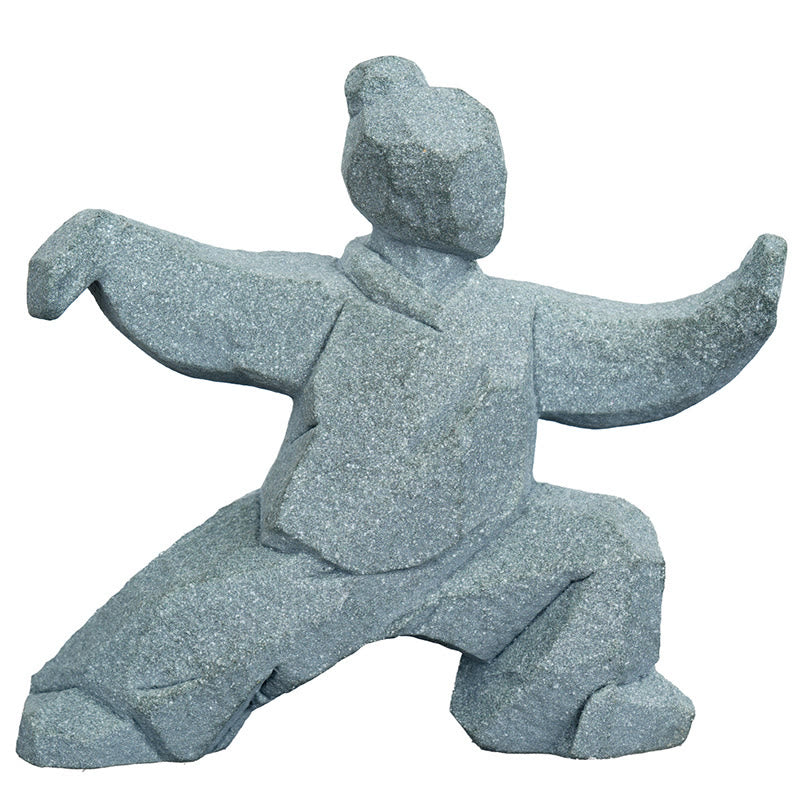 Buddha Stones Harz Yin Yang Balance Tai Chi Figur Achtsames Wohndekor - image 8