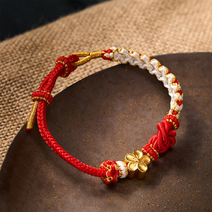 Buddha Stones Mandala-Armband aus geflochtenem Seil – ein Symbol des Selbstvertrauens - image 1
