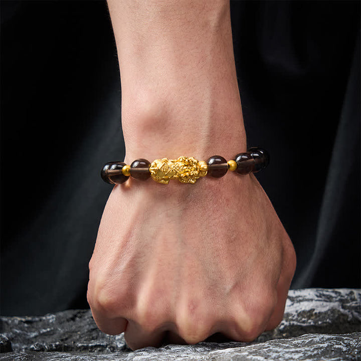 Buddha Stones PiXiu Eis-Obsidian-Armband - image 4