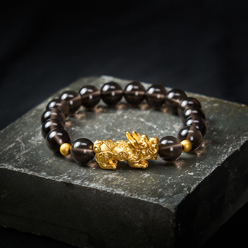 Buddha Stones PiXiu Eis-Obsidian-Armband - Eisobsidian (Reinigung ♥ Positiv) - image 0
