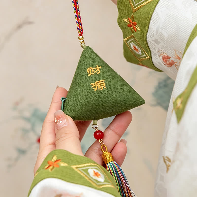 Buddha Stones Stickerei Zongzi Dreieck Skorpion Niedliche Tierdekoration - image 1