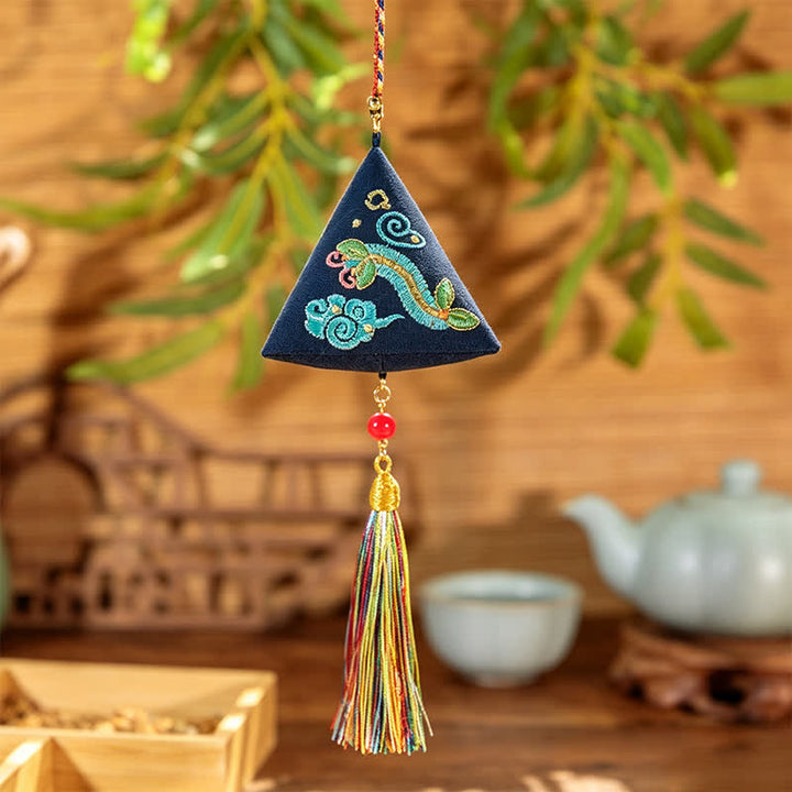 Buddha Stones Stickerei Zongzi Dreieck Skorpion Niedliche Tierdekoration - Marine-Tausendfüßler - image 14