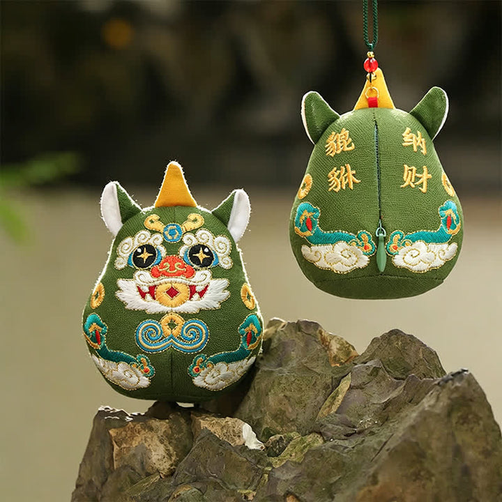 Buddha Stones Glücksbringer Pi Xiu Qilin Drache Fuchs Reichtum Niedliche Tierdekoration - Pixiu - image 5