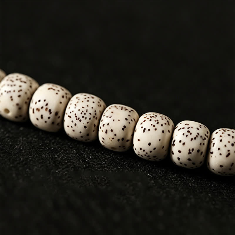 Buddha Stones Stern-Mond-Bodhi-Samen-Dzi-Perlen-Weisheits-Handgewebte tibetische 108-Perlen-Mala - image 11