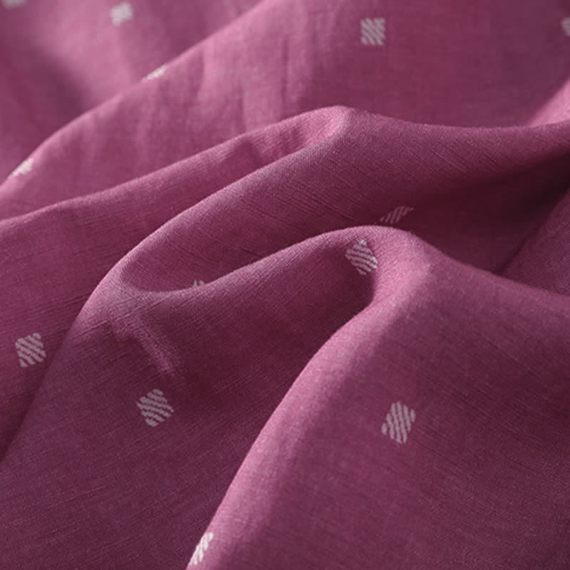 Buddha Stones Elegantes, lässiges Sommerkleid mit Kordelzug, Polka-Dots, ärmellos und mit Tasche für Damen. - image 10