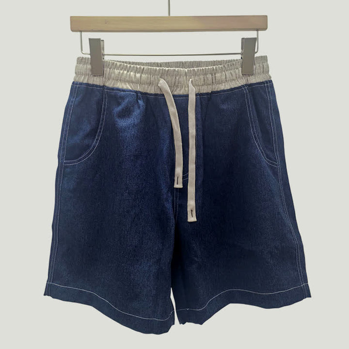 Buddha Stones Sommer-Freizeit-Sportshorts für Herren mit Kordelzug und Tasche - image 3