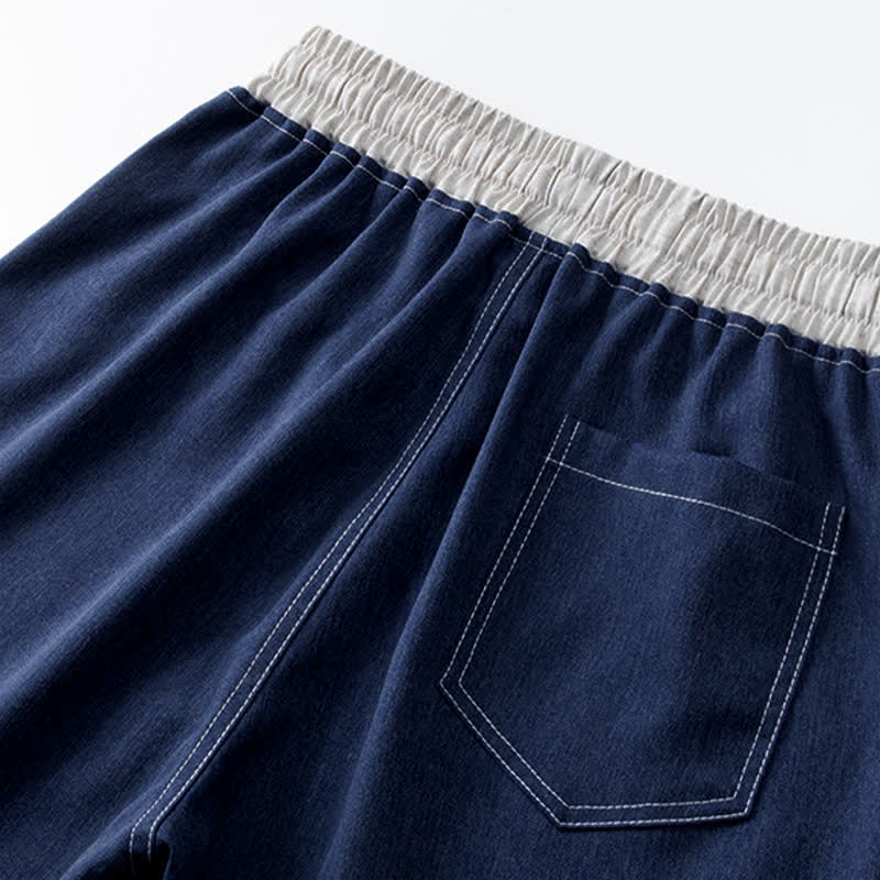 Buddha Stones Sommer-Freizeit-Sportshorts für Herren mit Kordelzug und Tasche - image 6