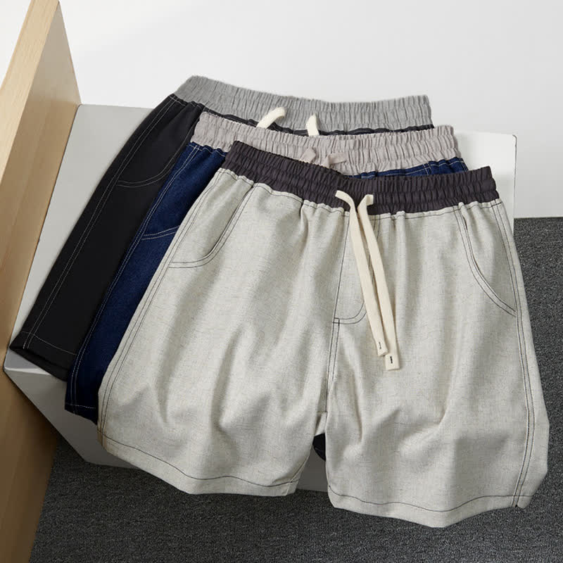 Buddha Stones Sommer-Freizeit-Sportshorts für Herren mit Kordelzug und Tasche - image 12