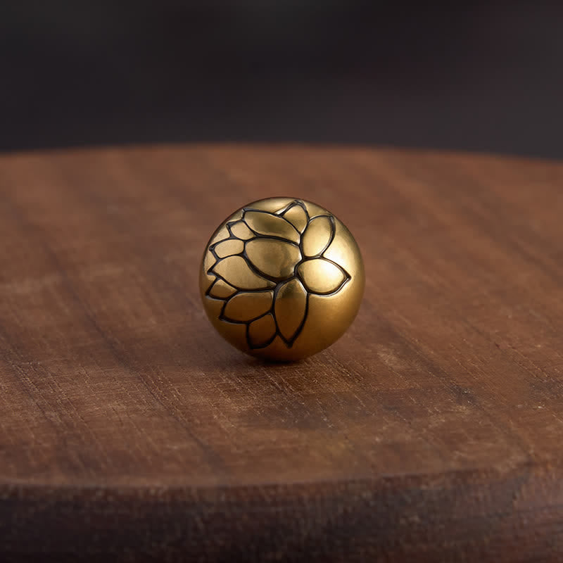 Buddha Stones Handgewebtes, farbenfrohes Lotus-Balance-Armband aus geflochtenen Schnüren - image 9
