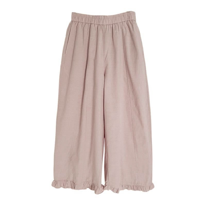 Buddha Stones Sommer-Freizeithose, minimalistisch, einfarbig, kurze Hose, Damenhose mit weitem Bein und Tasche - image 13
