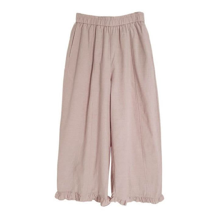 Buddha Stones Sommer-Freizeithose, minimalistisch, einfarbig, kurze Hose, Damenhose mit weitem Bein und Tasche - image 13