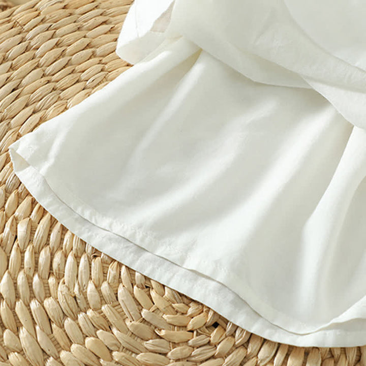 Buddha Stones Lässige Sommer-Caprihose im Boho-Stil mit Kordelzug, einfarbig, Damenhose mit weitem Bein und Taschen - image 49
