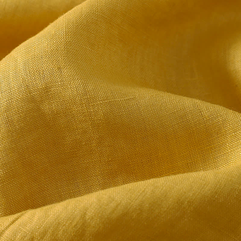 Buddha Stones Sommerliches, lässiges, minimalistisches, ärmelloses Tanktop mit Knopfleiste und geometrischem Muster für Damen - image 2