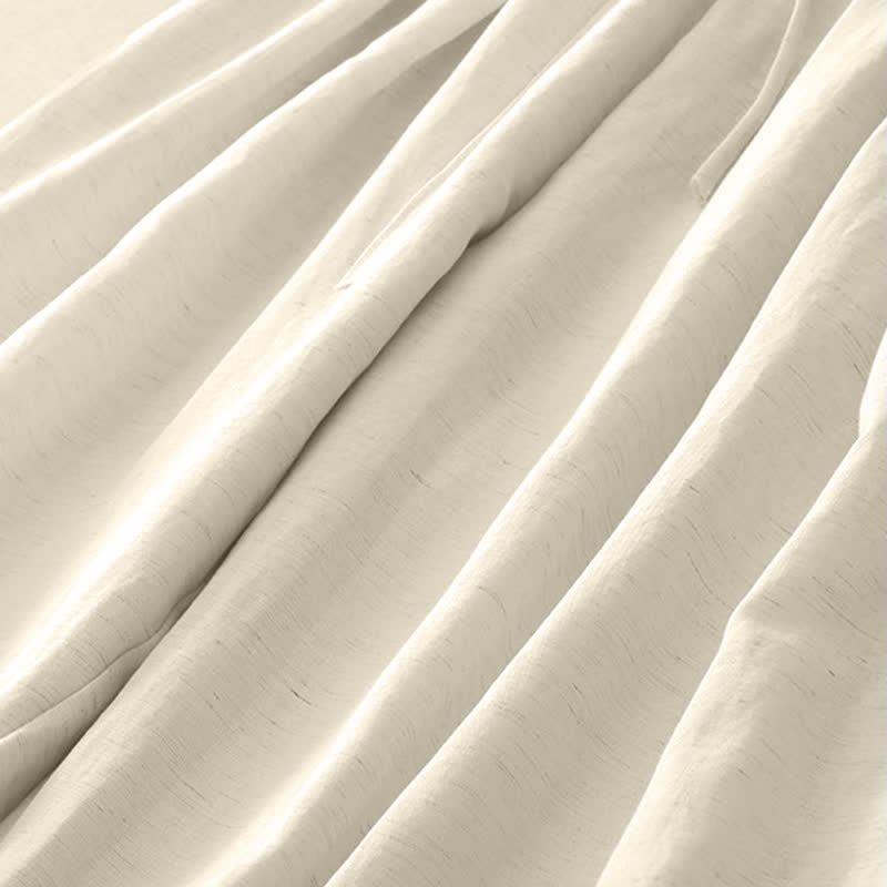 Buddha Stones Sommerliche, lässige, minimalistische lange Hose mit Kordelzug, einfarbig, schmal zulaufende Damenhose mit Taschen - image 15