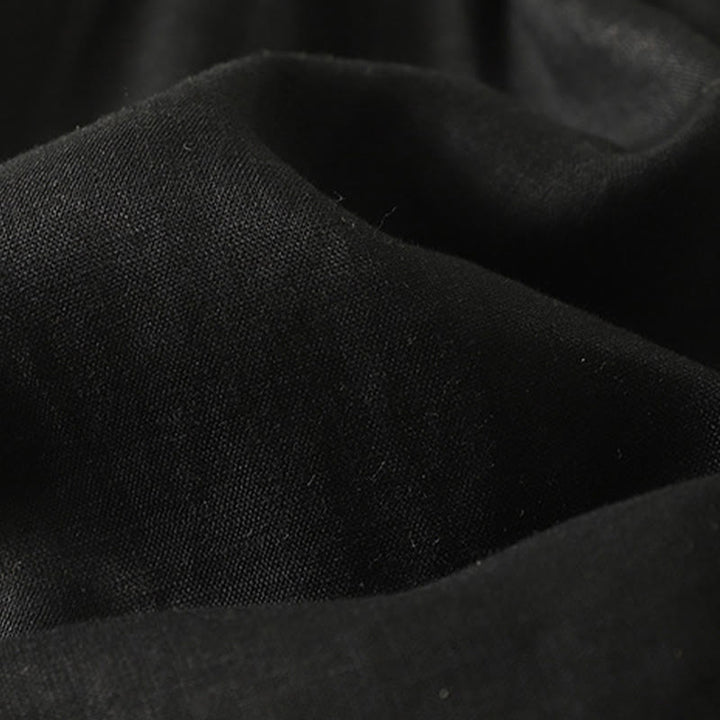 Buddha Stones Sommerliche, lässige Vintage-Shorts für Damen mit elastischem Bund, Rüschensaum und Taschen - image 8